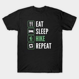 Eat Sleep Hike Repeat T-Shirt